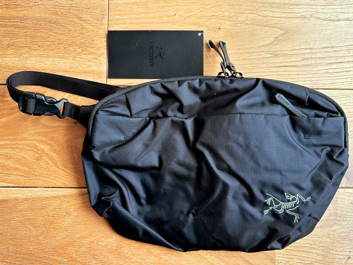 【国内正規 新品】ARC'TERYX Heliad 6 L Crossbody Bag Black アークテリクス ヒリアド クロスボディ バッグ ウエストバッグ ブラック 黒_画像1