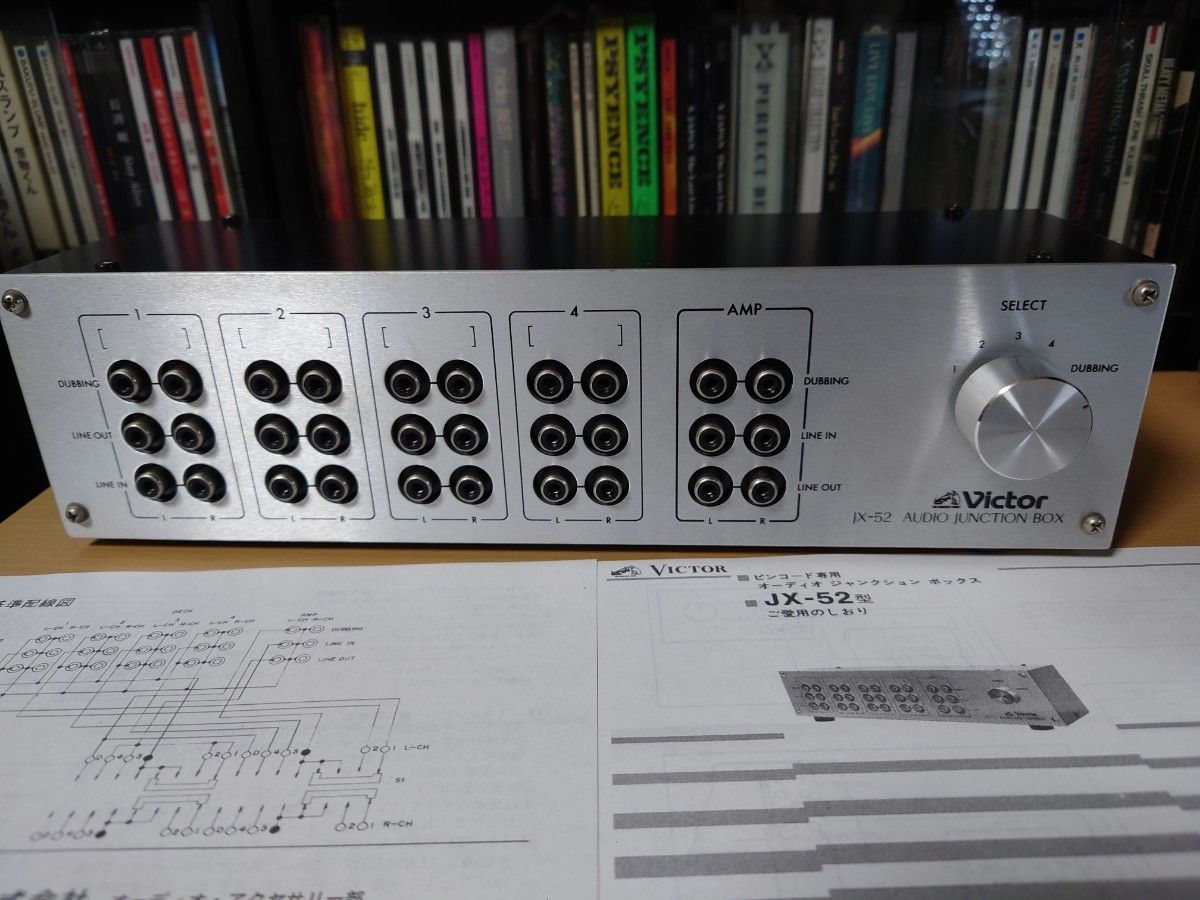 jx-52 JUNCTION box ジャンクションボックス セレクター Victor jx-52 JUNCTION box ジャンクションボックス セレクター Victor