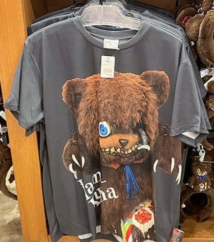 USJ限定ハロウィングッズ★ハミクマTシャツ 2枚セット