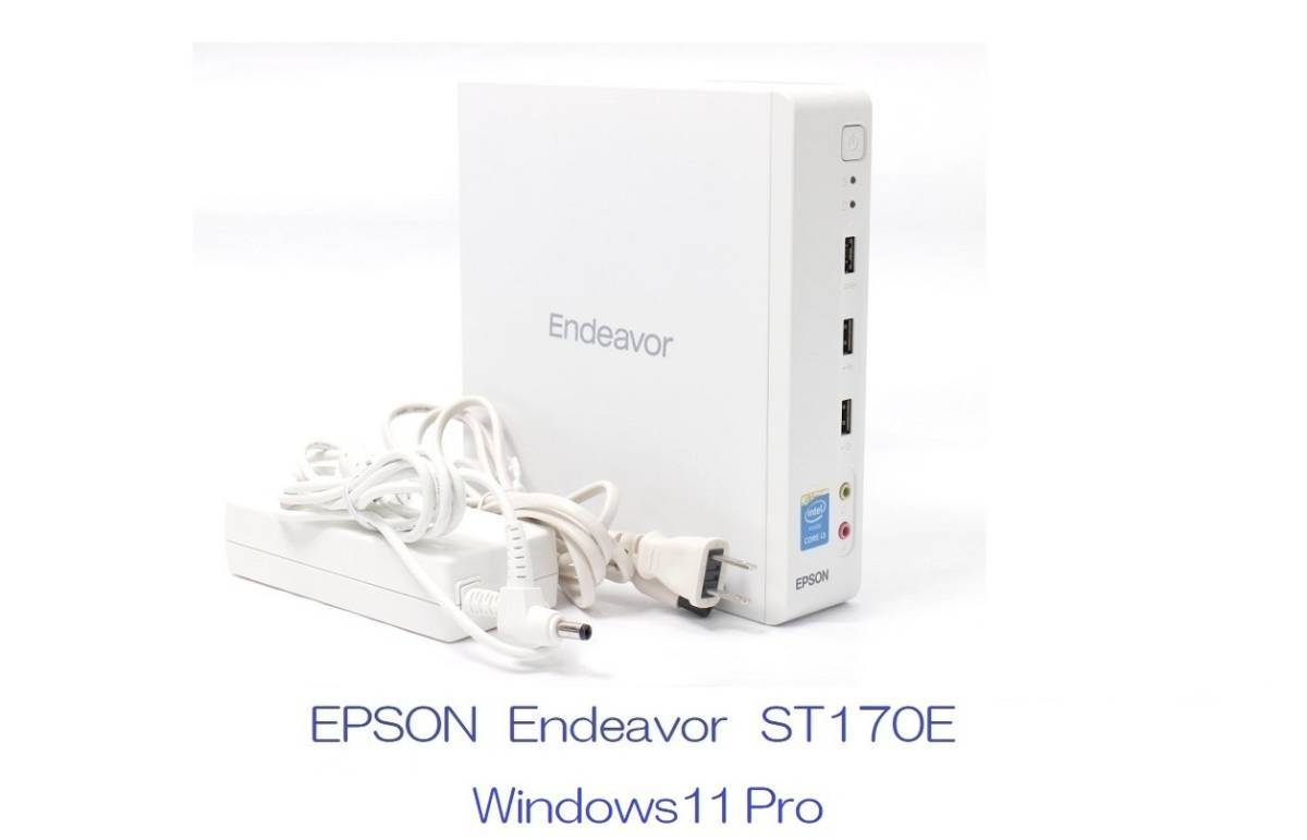 見事な創造力 EPSON Endeavor RAM16GB SSD256 動作品 i5 ST170E