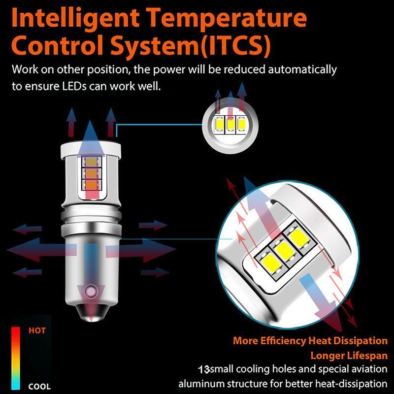 LED ba9s g14 6000k 12V 24V エラーキャンセラー　バックランプ ナンバー灯　スモール　ルームランプ　爆光 トラック可能　即納品僅かです_画像7