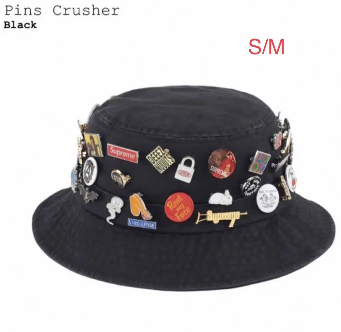 Supreme Pins Crusher Black S/M_画像1