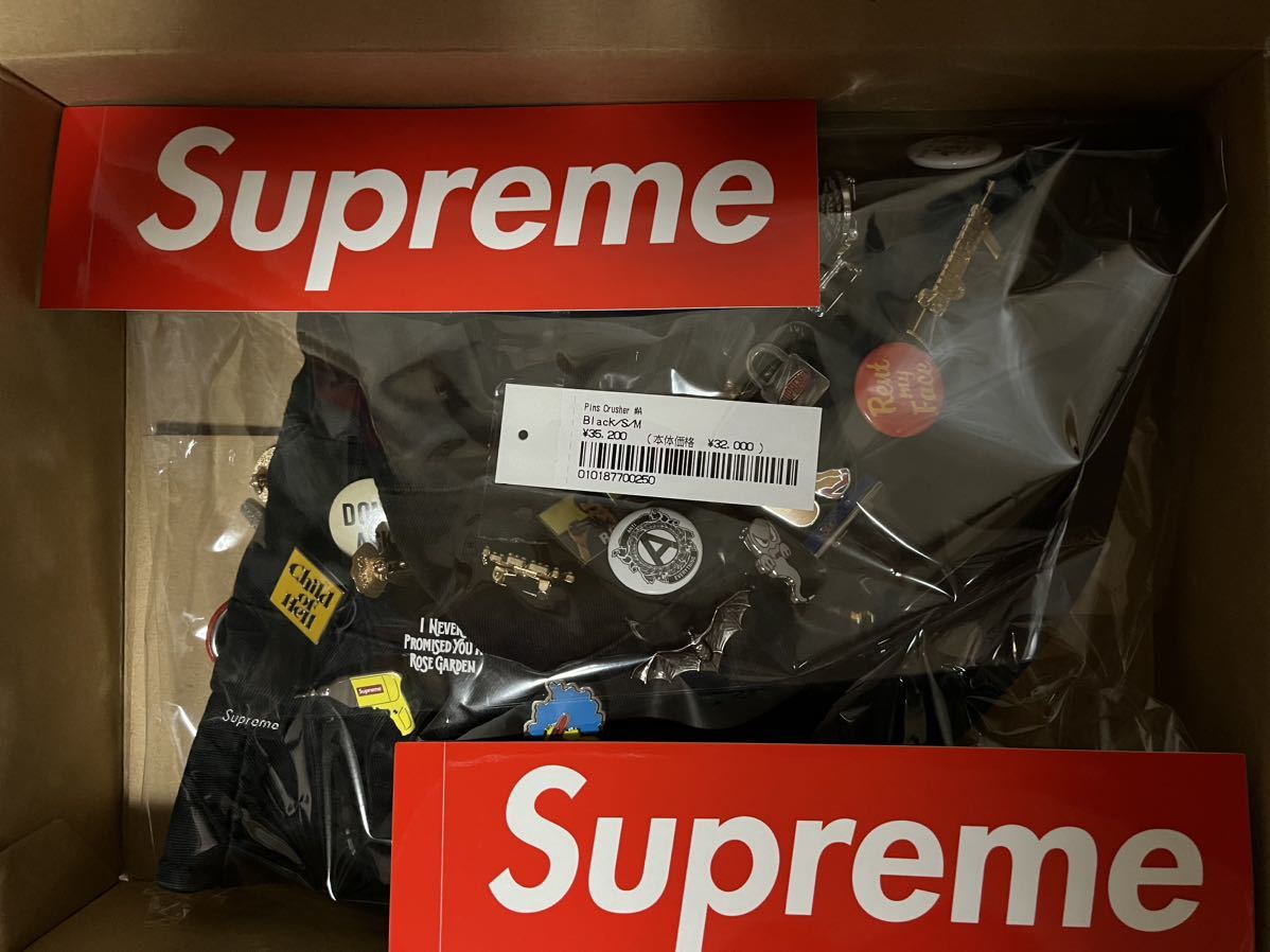 Supreme Pins Crusher Black S/M