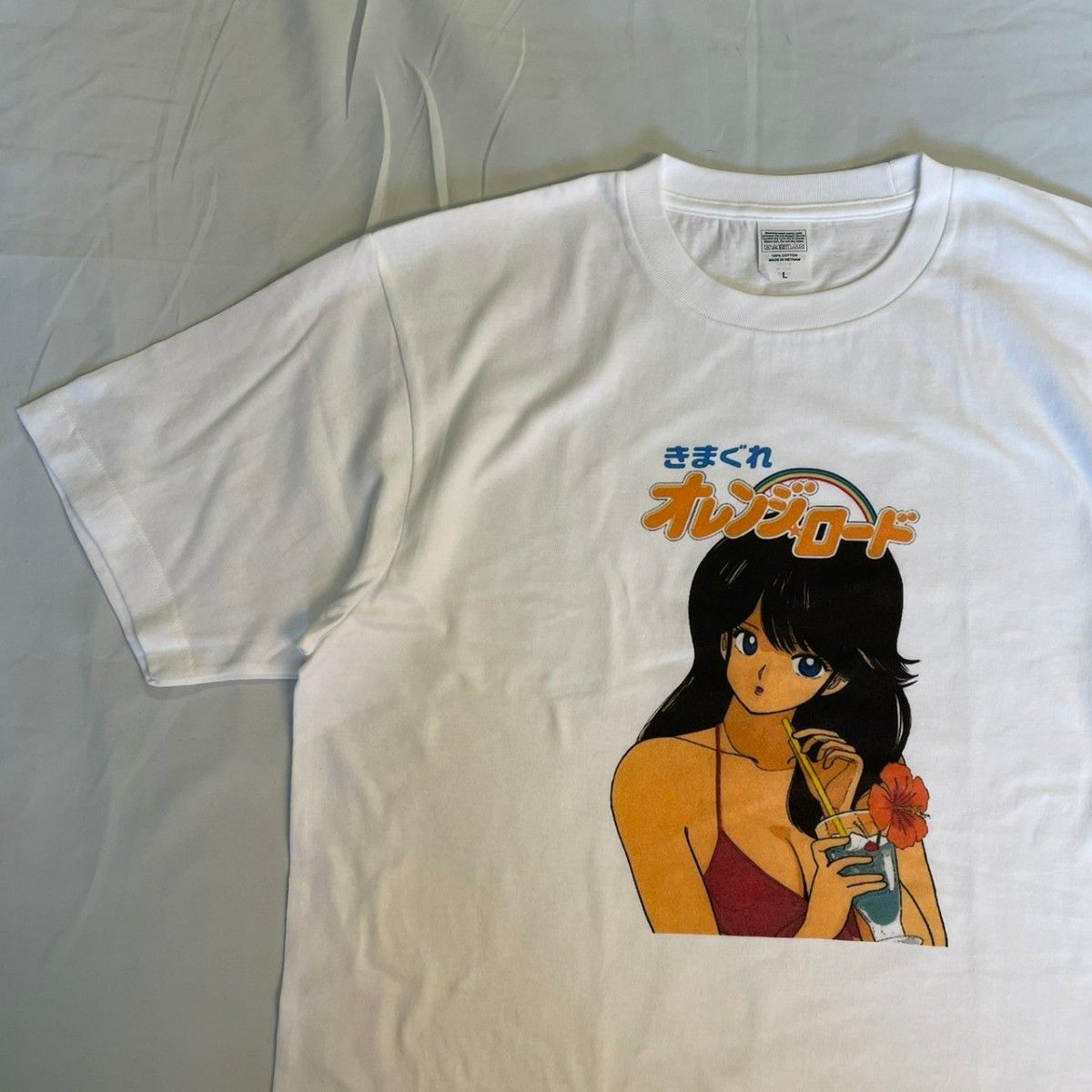 きまぐれオレンジロード Tシャツ Tシャツ 半袖Tシャツ アニメ きまぐれオレンジロード Tシャツ Tシャツ 半袖Tシャツ アニメ
