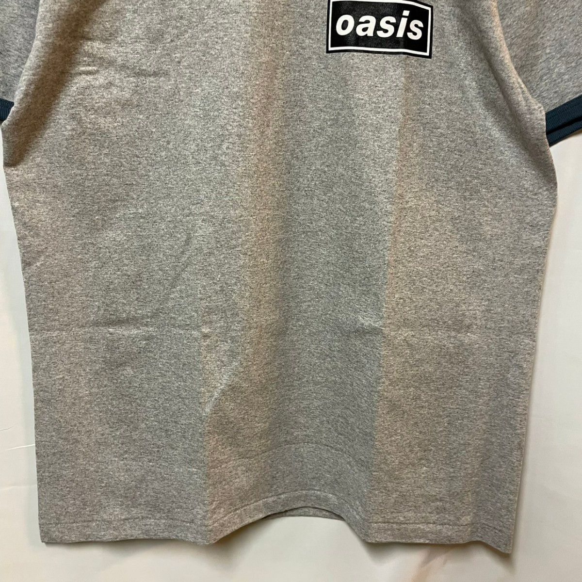 OASIS リンガー Tシャツ激レア weezer オアシス ビートルズ 半袖Tシャツ 長袖Tシャツ