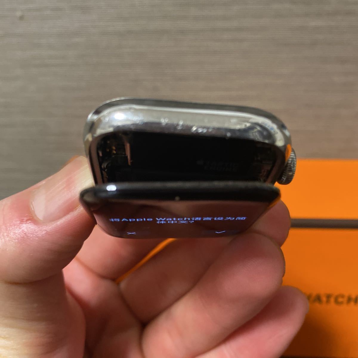 ジャンク品Apple Watch Cellular Apple Watch Series 4ステンレス