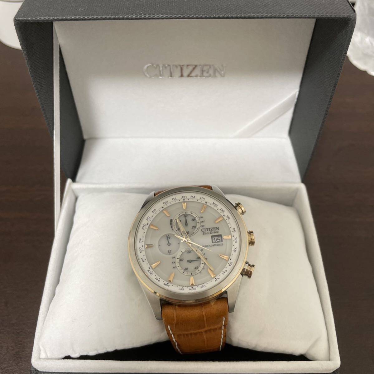 爆買い!】 CITIZEN シチズン 逆輸入 ワールドタイム アテッサ ATTESA