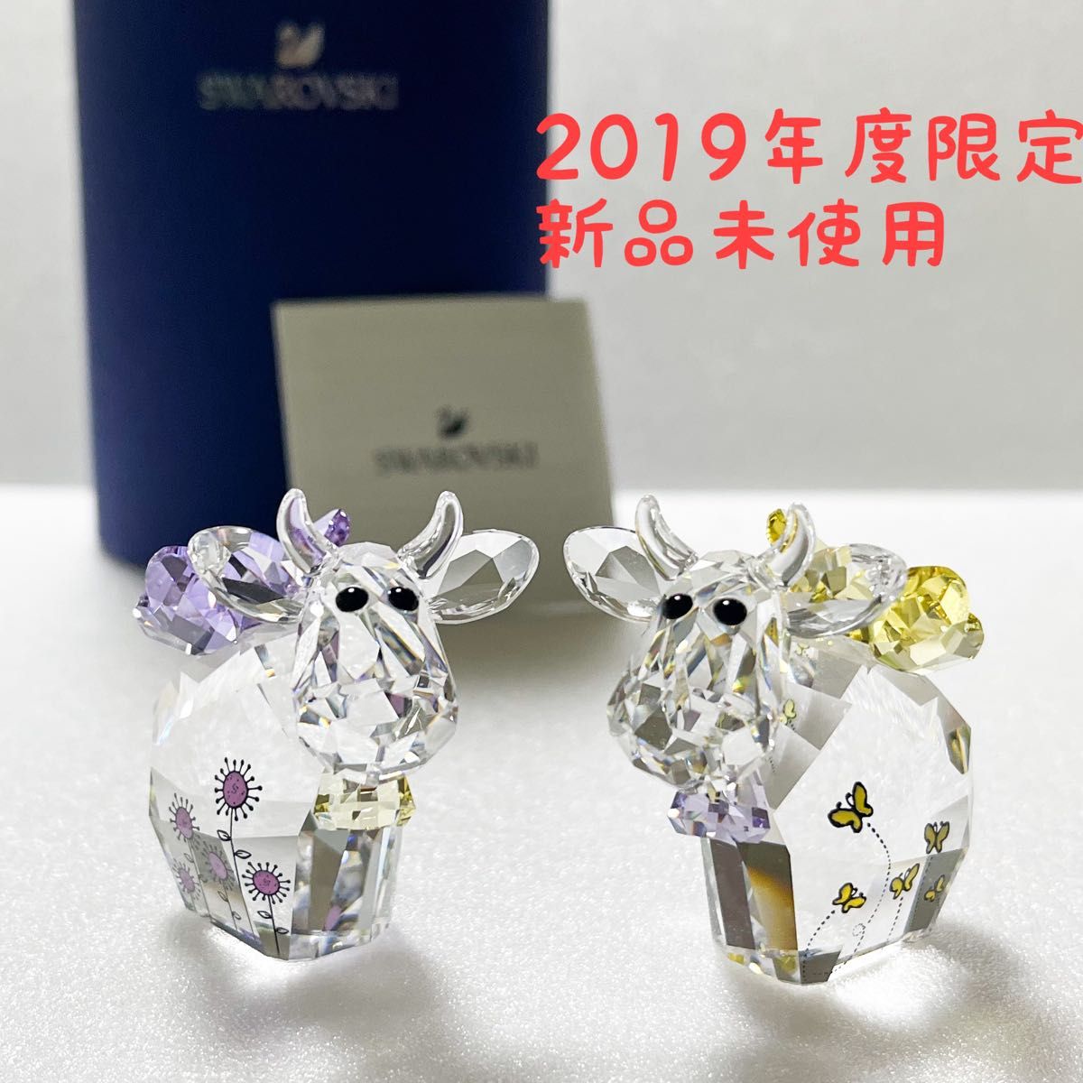 スワロフスキー置物 Swarovski ウシ 2019年度限定生産品 5427997