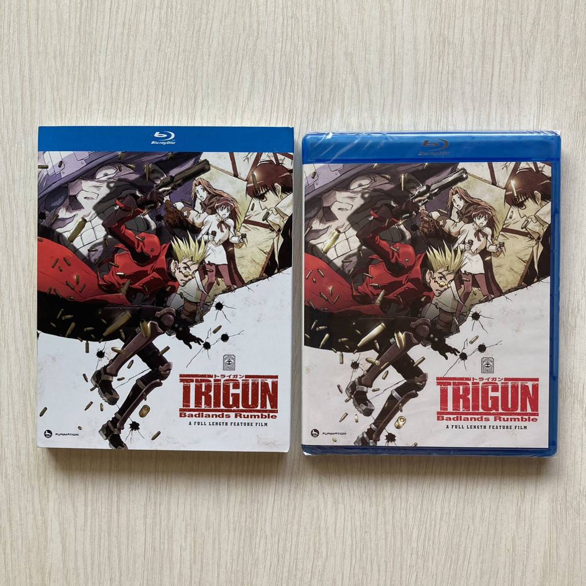 新品 劇場版 トライガン 北米版ブルーレイ Trigun - Badlands Rumble