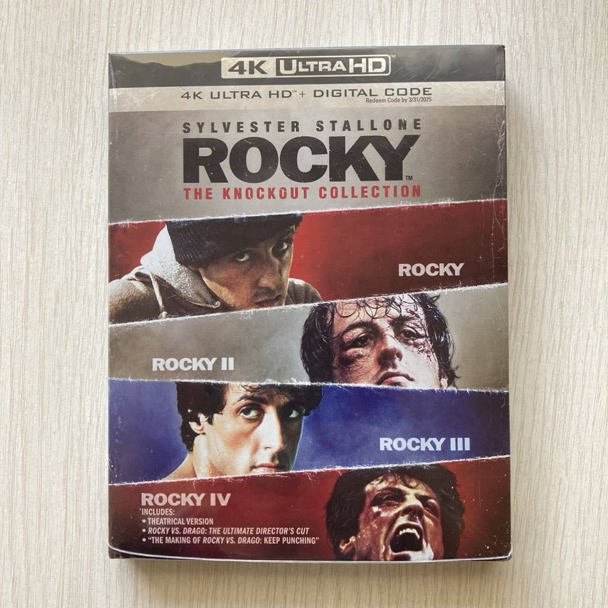 入荷中 ザ・ノックアウト・コレクション 新品 ロッキー 4K