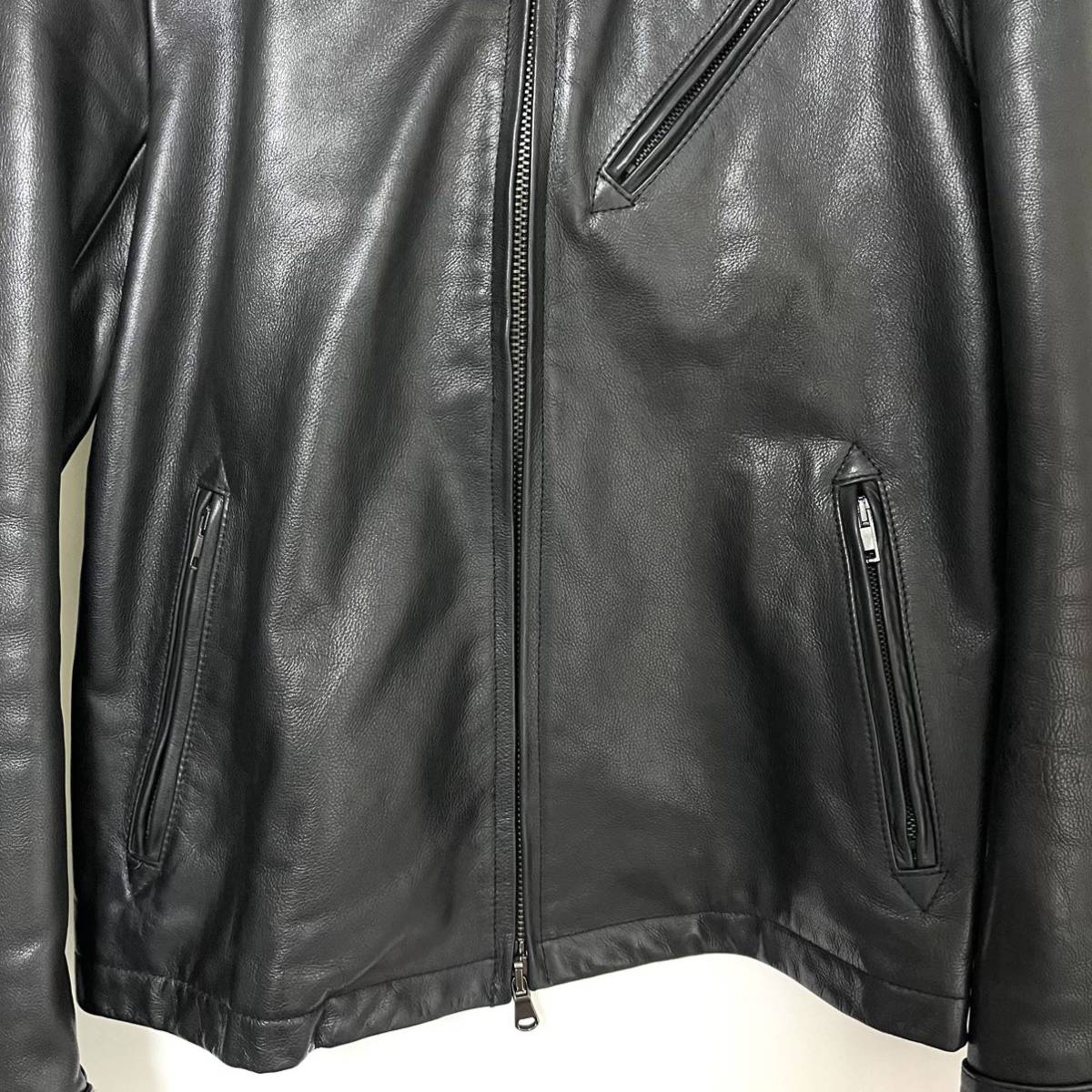 LOUNGE LIZARD ラウンジリザード キップレザー シングル ライダース