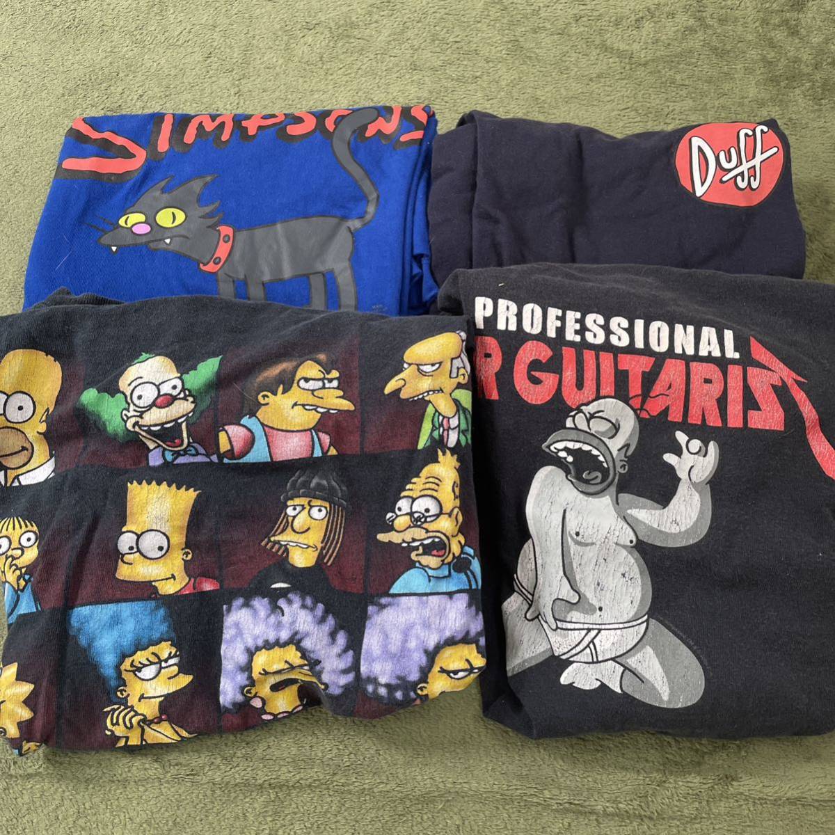 最前線の シンプソンズ Tシャツ セット simpsons Lサイズ