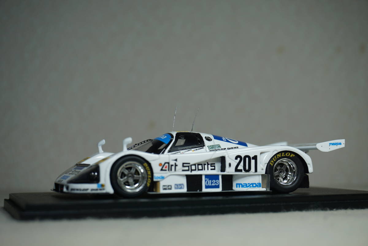 1/43 ルマン spark MAZDA 787 #202 1990 Le Mans 24h Art Sports マツダ アートスポーツ マツダスピード GTP アート 0123