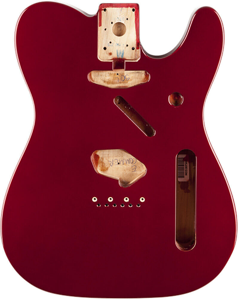 新品 0998006709 Fender Classic Series 60's Telecaster SS Alder Body Vintage Bridge Mount, Candy Apple Red フェンダー純正パーツの画像2