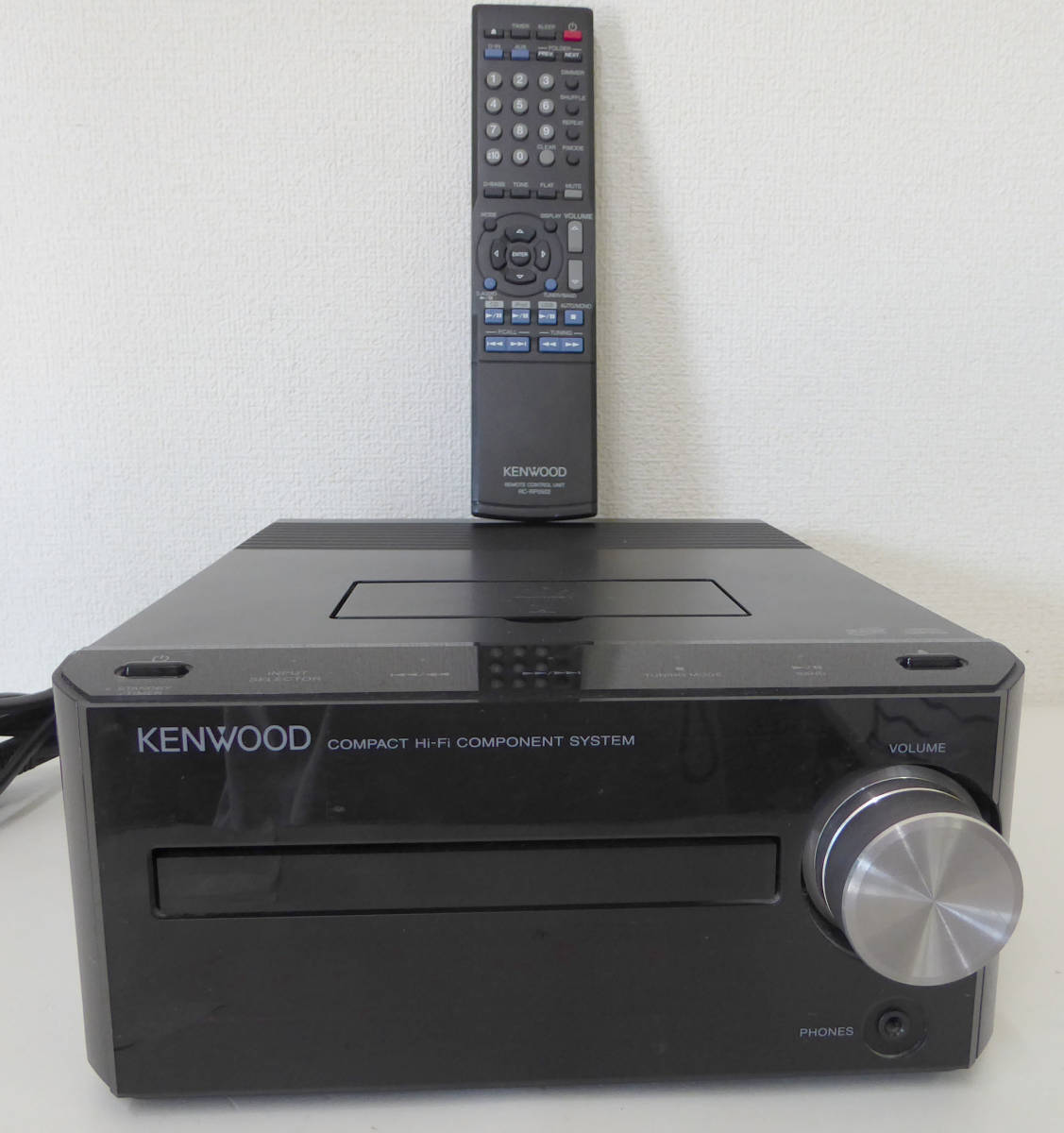 訳あり 【KENWOOD K521-B】 リモコン付き 動作良好 ケンウッド CD