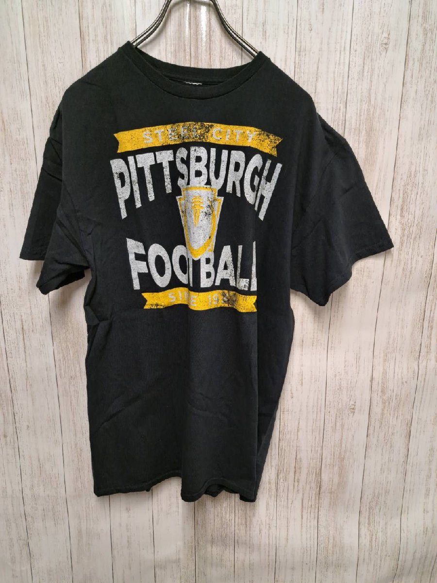 【アメカジ】　PITTSBURGH FOOT BALLプリント　L相当サイズ_画像1