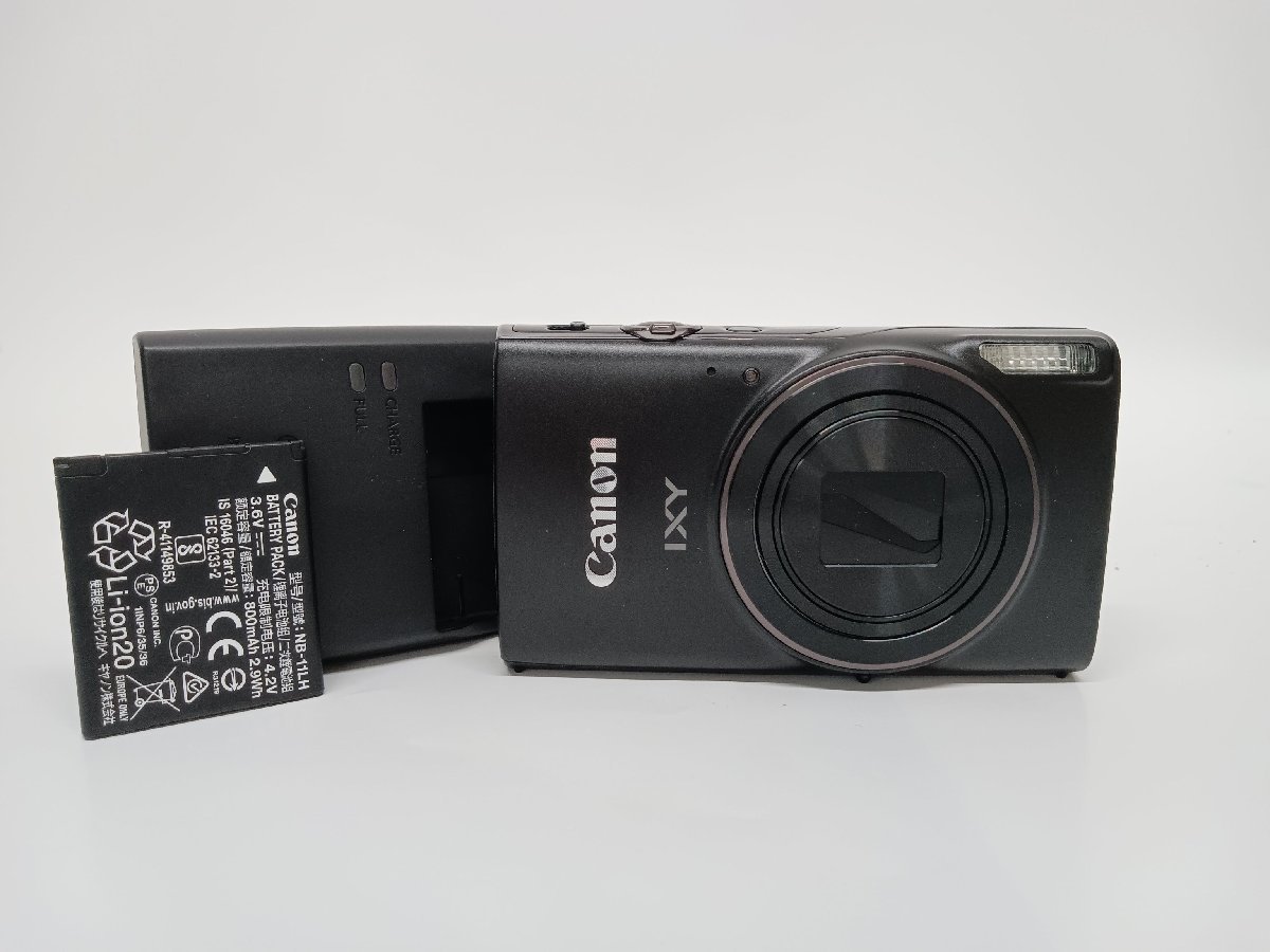 激安 Canon キャノン コンパクトデジタルカメラ ブラック IXY650 R2309