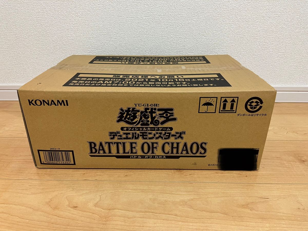 遊戯王 バトルオブカオス 1カートン 初回生産版｜PayPayフリマ