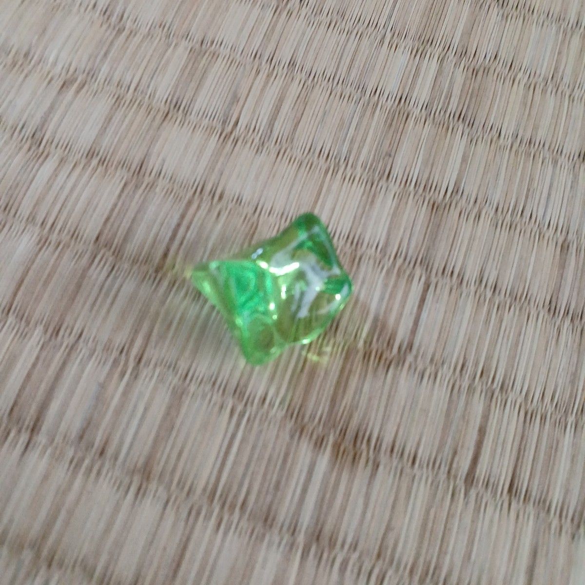 ゲームセンターの石　アクリルアイス　緑色　ノーマル+ダイヤ型　ランダム50個