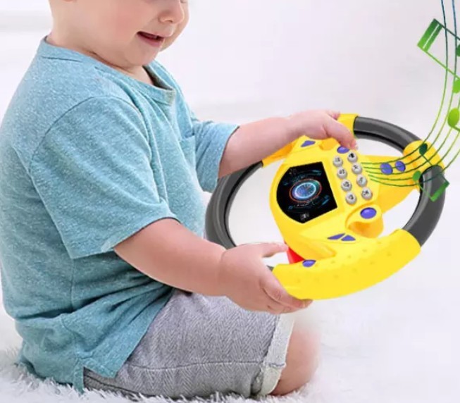  intellectual training toy,..., car, steering wheel, toy, vehicle, music, driving, birthday,