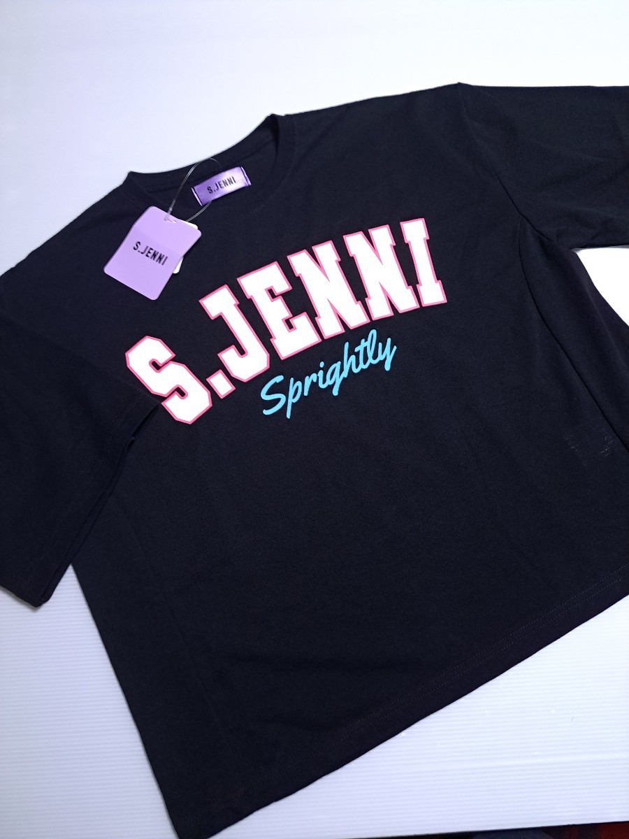 新品 未使用 S.JENNI 150 半袖 Tシャツ　ショートパンツ　パジャマ セットアップ　即決 送料無料 ルームウェア Aら　ジェニー_画像2