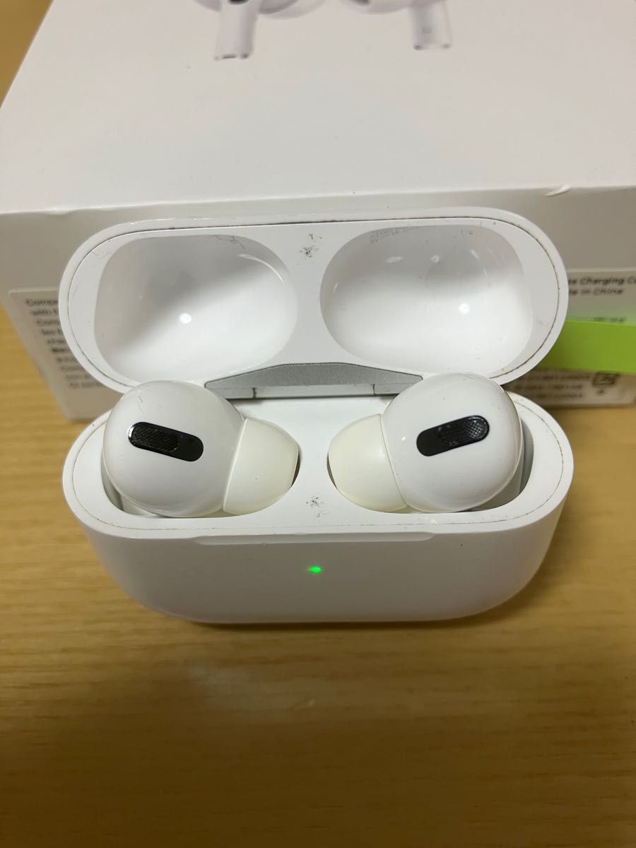 エアーポッズプロ第一世代　MWP22J／A　AirPods　Pro第1世代です。本体と箱とイヤーチップ付きです。