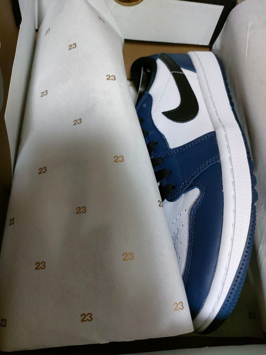 NIKE AIR JORDAN 1 LOW Golf ゴルフシューズ ナイキ エアジョーダン Midnight NAVY ネイビー