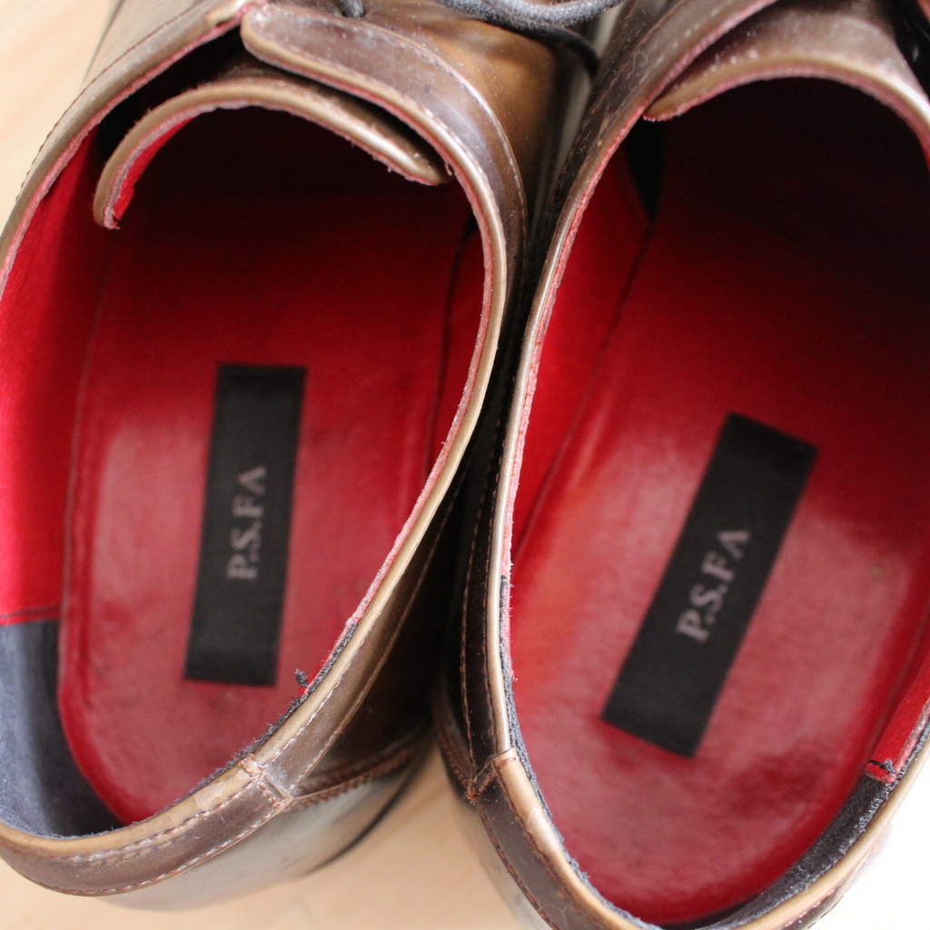 日本製 革靴 本革 25.5cm ブランド不明　ビジネスシューズ