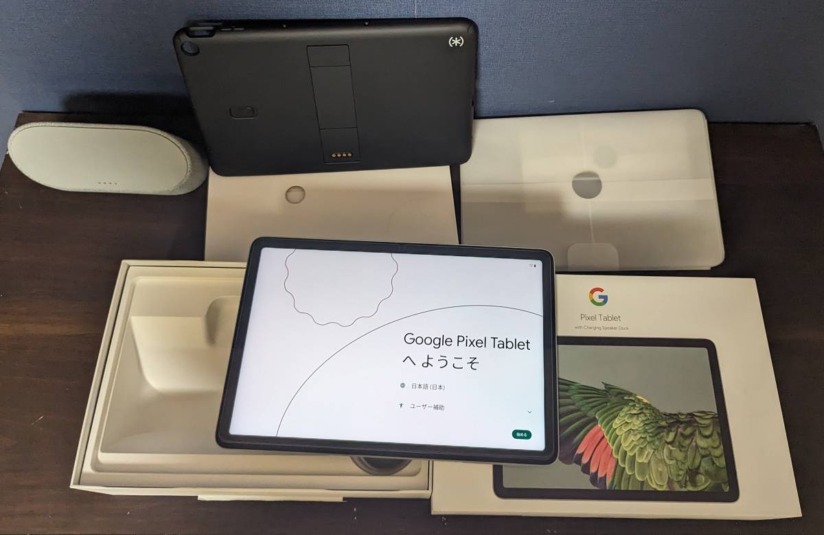 Google Pixel Tablet and Charging Speaker Dock Hazel 128GB / Speck