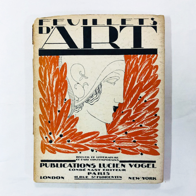 ポショワール 美術誌『フイエダール』Feuillets d’Art / 1922年 / Lucien Vogel / ガゼット・デュ・ボン・トン / 藤田嗣治
