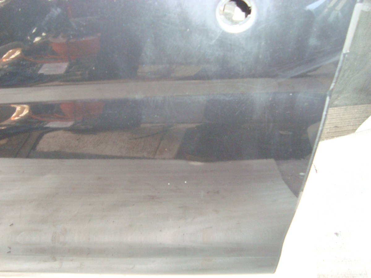 ハイゼット S320V 前期型 フロント 左 ドア 助手席側 黒 X06_画像4