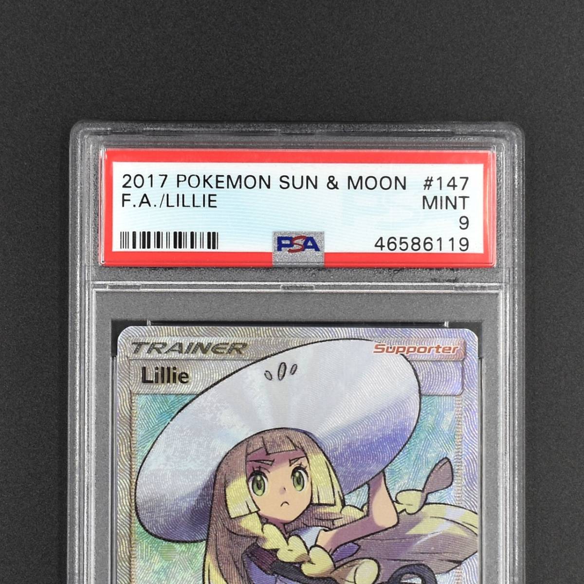 PSA9】帽子 リーリエ Lillie Full Art 147/149 英語版 リーリエ フル