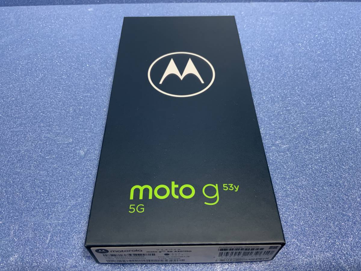 名作 A301MO 5G 53y g Moto 【新品・未開封品】 Ymobile （黒