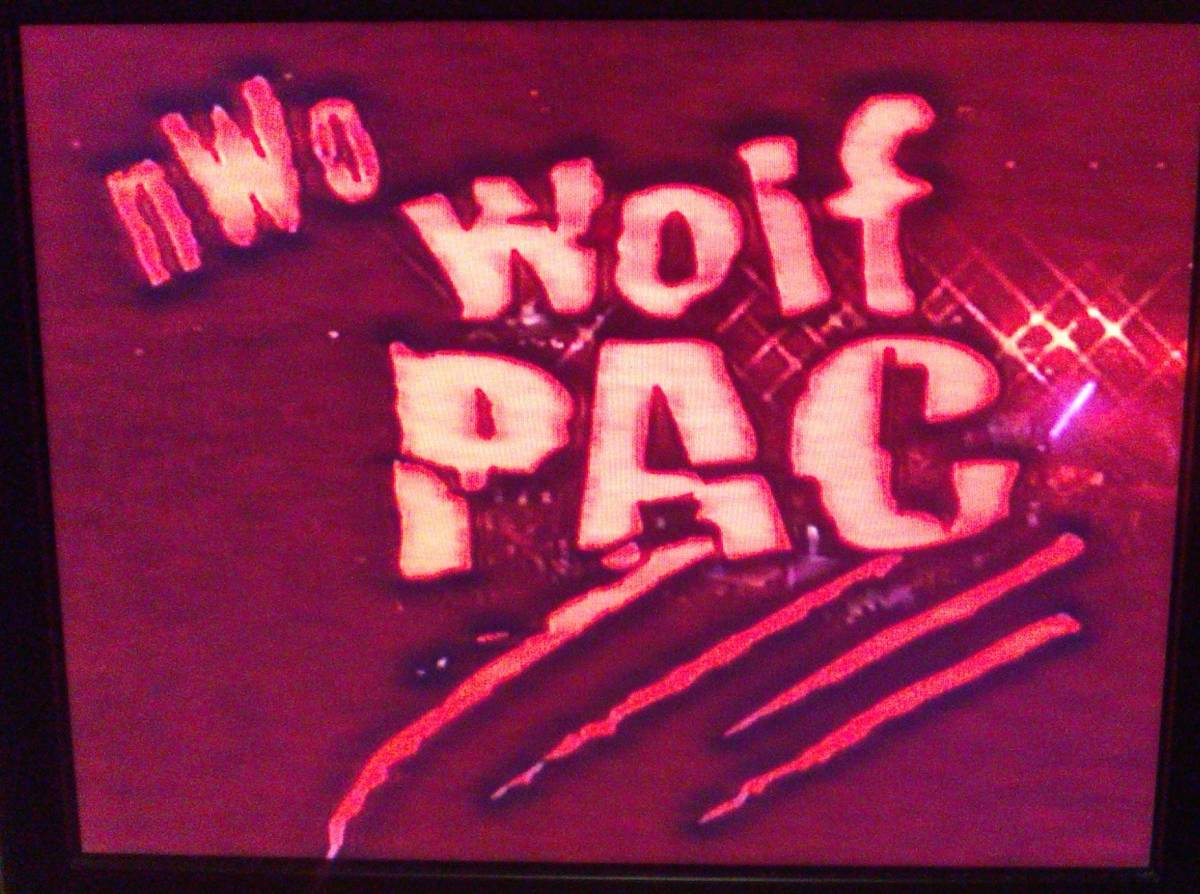[ анонимность отправка * слежение номер есть ] nWo Wolf упаковка ~ красный Wolf hi -тактный Lee ~ [VHS] wolf pac