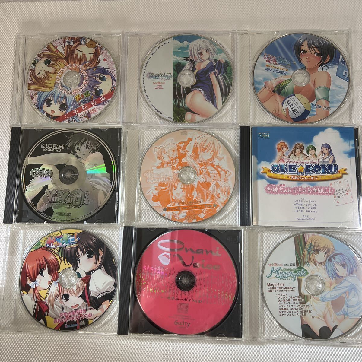 同人ソフト ゲーム まとめ売り 60本 PCゲーム DVD CD ドラマCD初回特典　非売品　その他