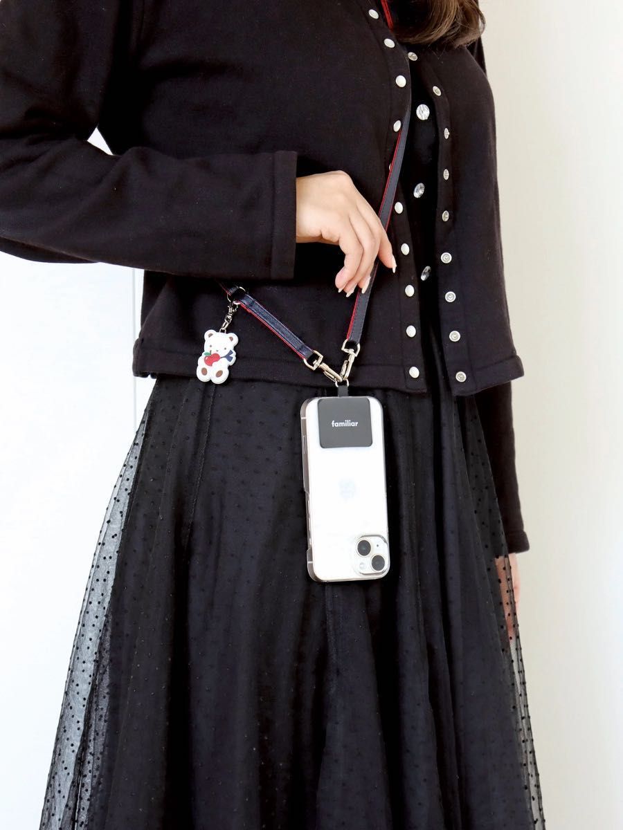ファミリア スマホストラップ ストラップ スマホショルダー 秋の ファミリア スマホストラップ ストラップ スマホショルダー 秋の