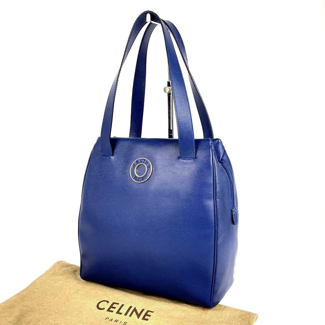 極美品】CELINE セリーヌ ハンドバッグ サークル ゴールド金具 ワン