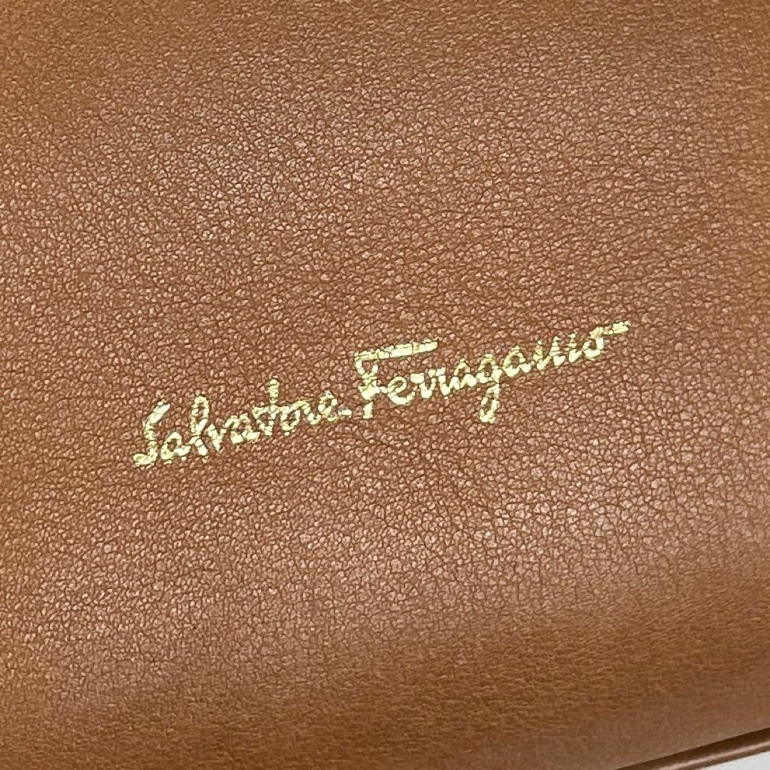 美品】Salvatore Ferragamo フェラガモ トートバッグ 肩掛け ワン