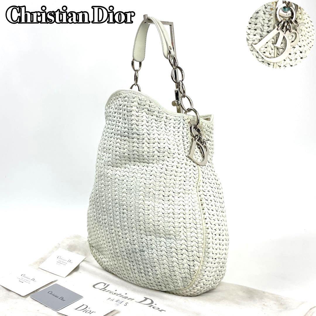 美品】Christian Dior ディオール ワンショルダー 肩掛け ハンドバッグ