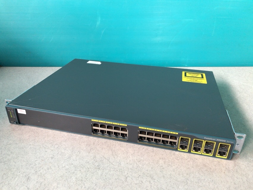 Cisco Cisco Catalyst 2960g Series Ws C2960g 24tc L V04 Used Present Condition Real Yahoo Auction Salling