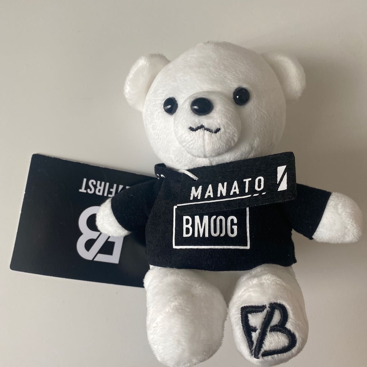 BE FIRST ビーファースト ぬいぐるみ くま MANATO マナト 白 BE FIRST ビーファースト ぬいぐるみ くま MANATO マナト 白