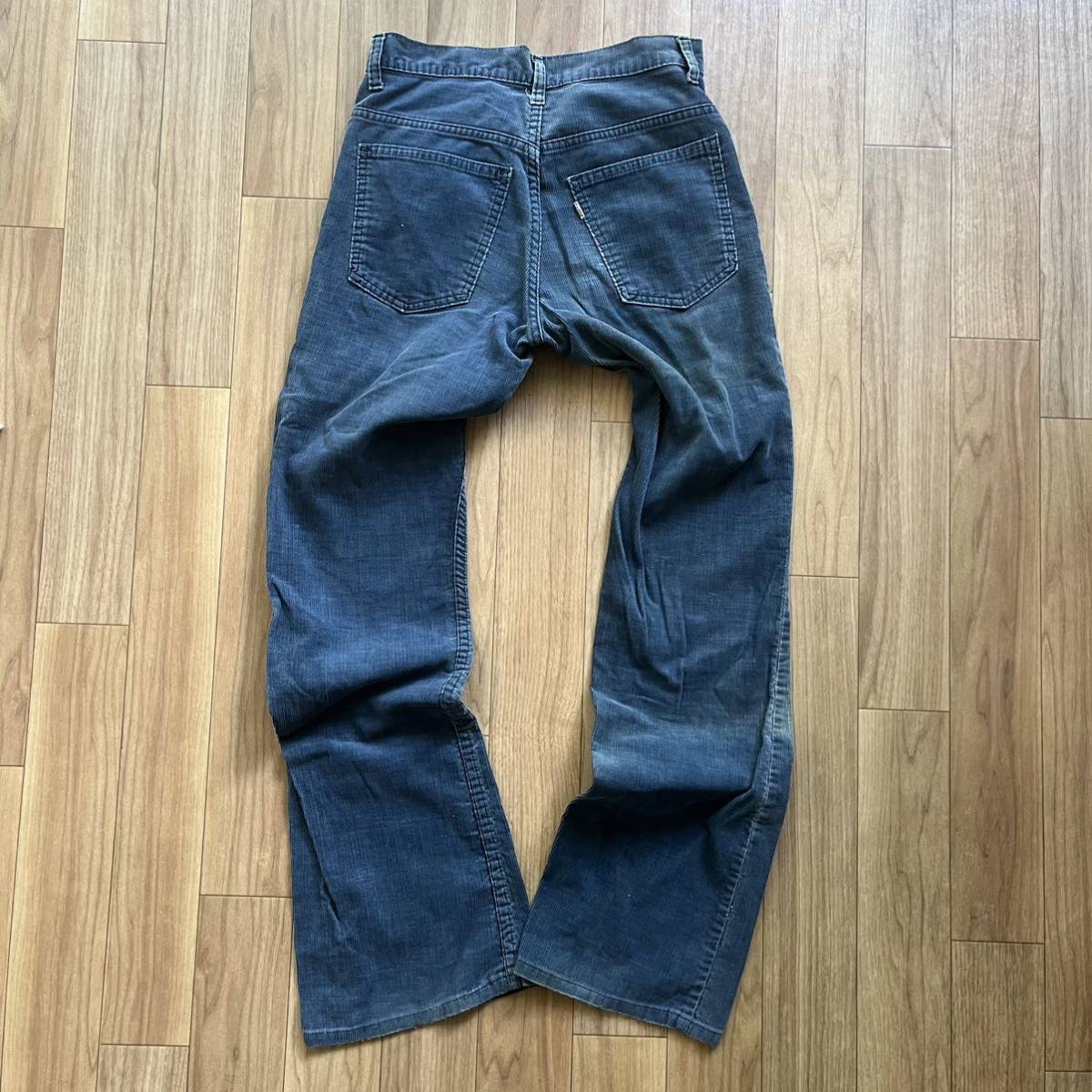 77年 リーバイス Levi's 646 - 1517 Corduroy ビンテージ ベルボトム フレア ブーツカット ヒッピー コーデュロイ フラワームーブメント_画像5