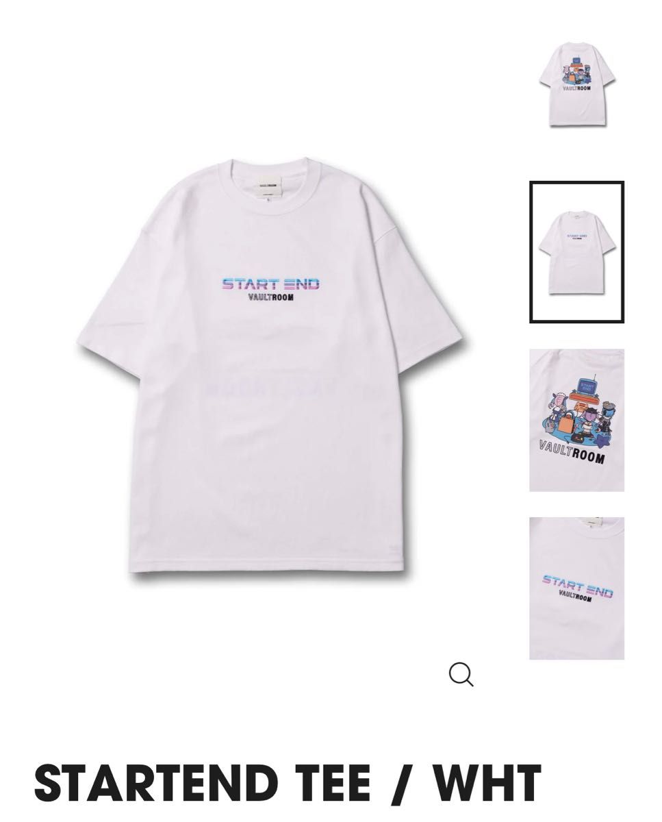 VAULTROOM ホロライブ STARTEND TEE / WHT XL 新品｜PayPayフリマ