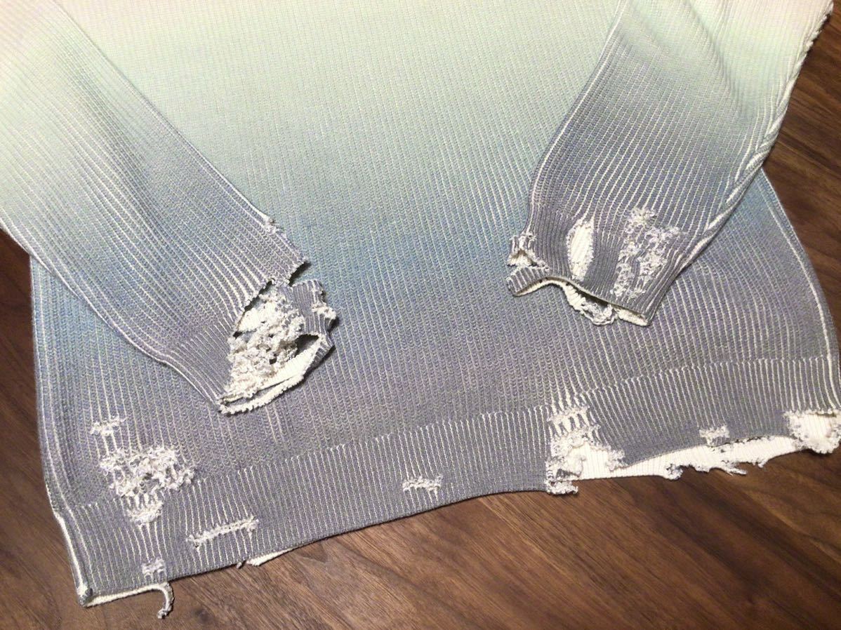 CVTVLIST CTLS CRASH KNIT SPECIAL“BLUE GRADATION”カタリスト クラッシュニット スペシャル”ブルーグラデーション“