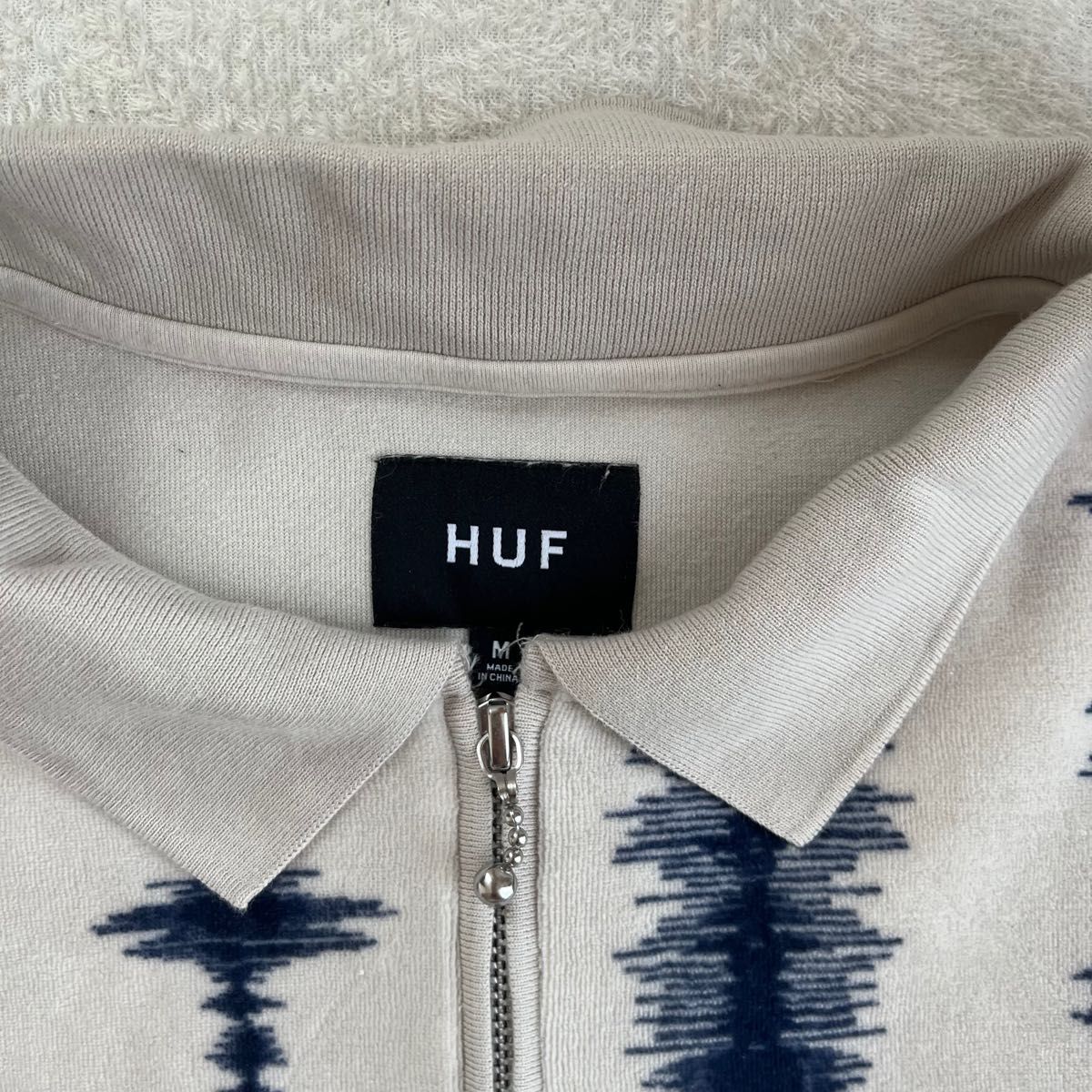 HUF ポロシャツ Tシャツ Seismogram Velour Polo サマーニット 半袖ニット ハフ スケボー ストリート