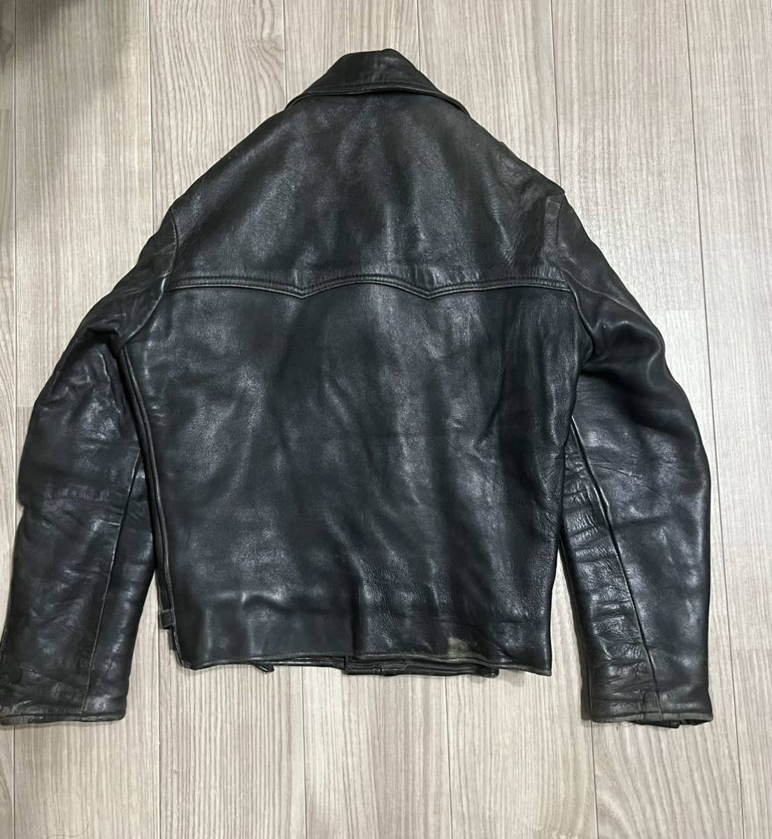 70's Vintage Mascot マスコット ライダース レザージャケット S 70's Vintage Mascot マスコット ライダース レザージャケット S