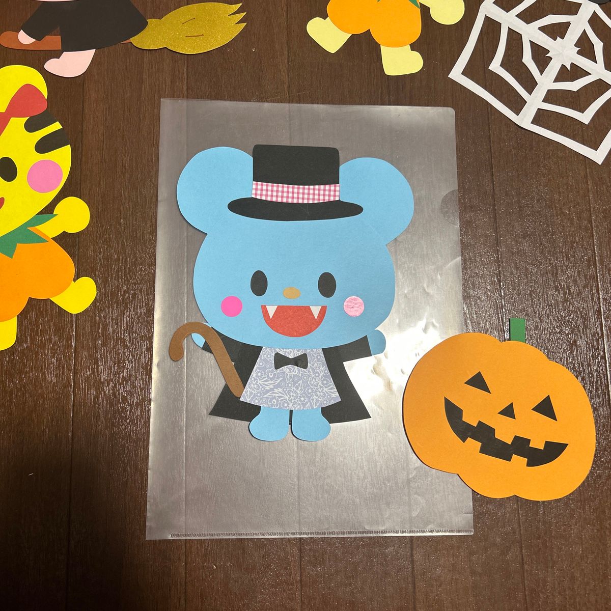 壁面 ハロウィン  保育園 幼稚園 児童館 保育士壁面飾り