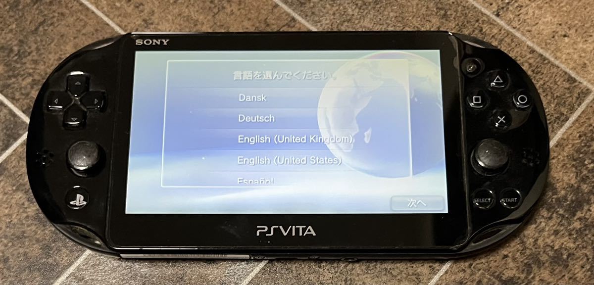 SONY PlayStation Vita PS Vita PCH-2000 本体のみブラック商品细节