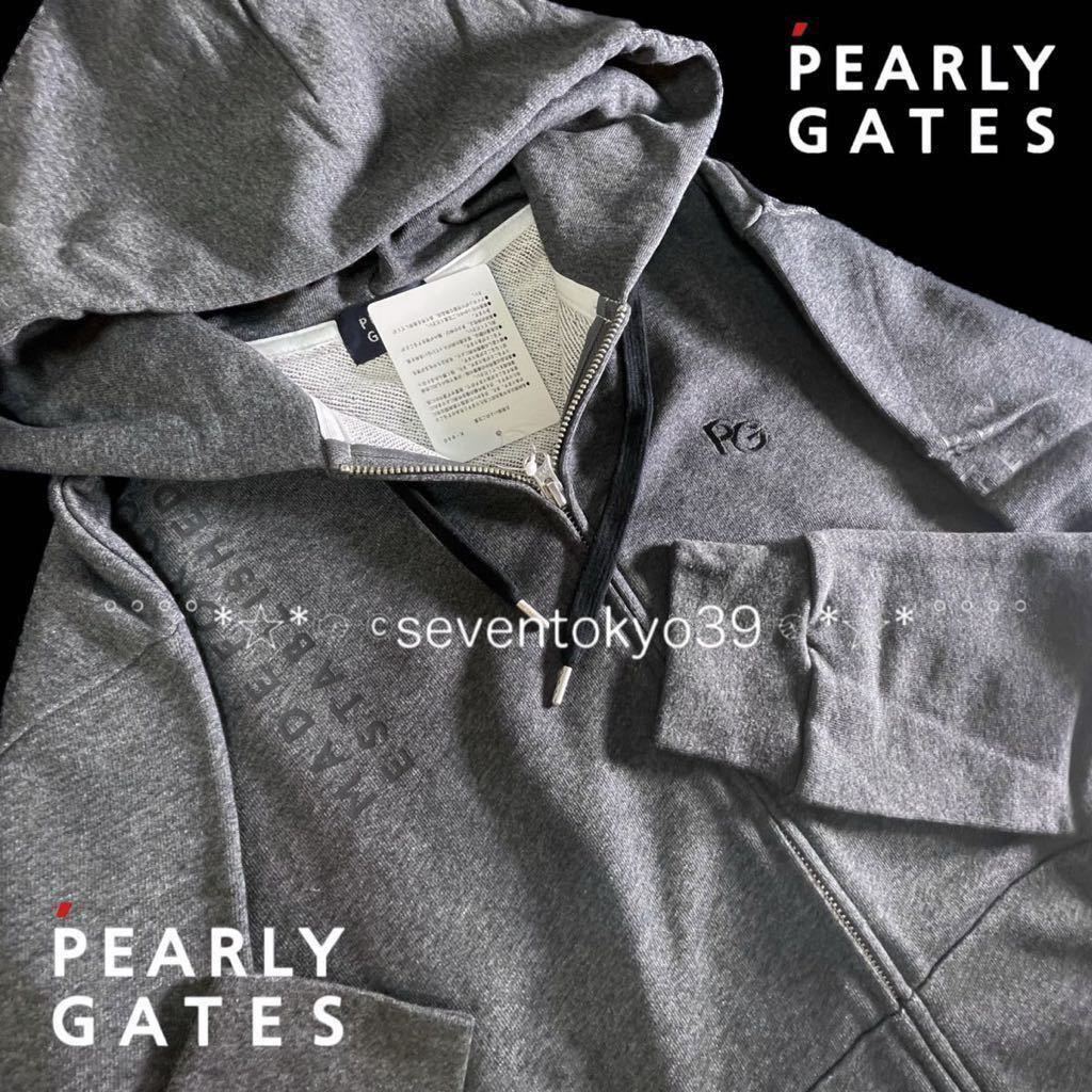 中古】 新品□ 即決 定価14300円 パーリーゲイツ ピンク ロゴ GATES 未