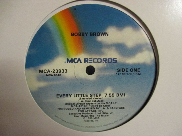 ★ Bobby Brown ： Every Little Step 12'' ☆ (( Extended Ver. / Uptown Mix / 落札5点で送料当方負担_画像1